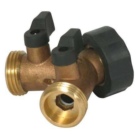 Camco Camco 1 in. Hose X 1 in. Brass Shut-Off Valve 20123